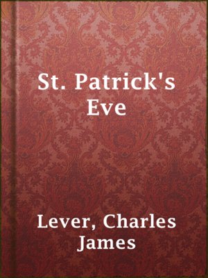 cover image of St. Patrick's Eve